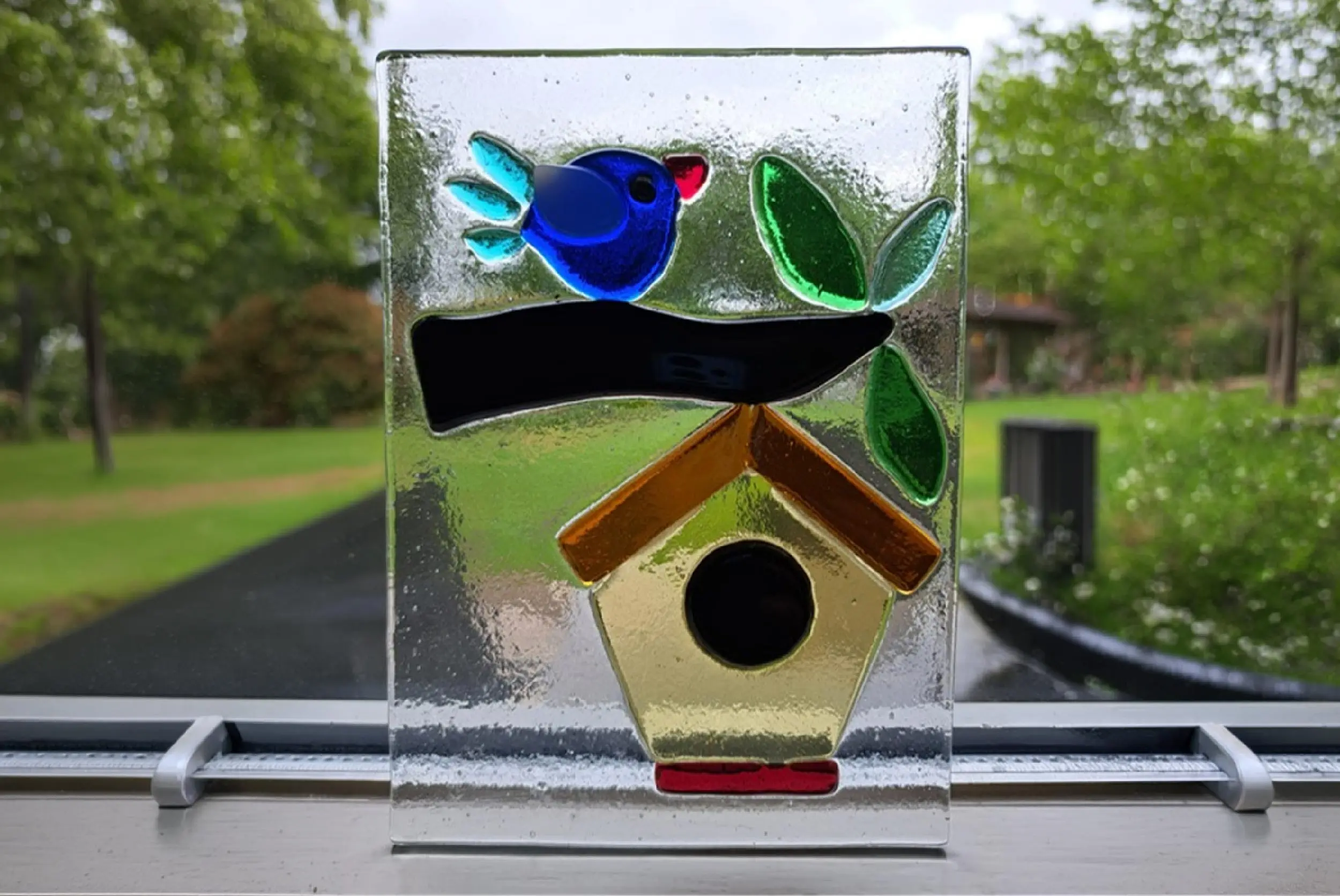 Glas blog zonder